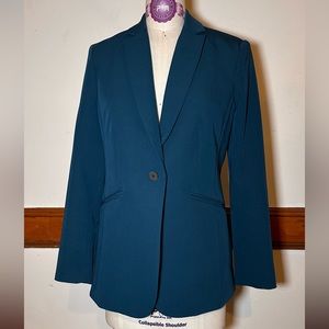 Worthington petite deep teal-navy blazer